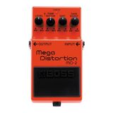 BOSS MD-2 Mega Distortion; Extreme, low-end distortion voor moderne metal en hard rock