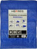Hermes Bâche de protection imperméable bleue 6 x 8 m avec œillets