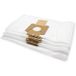 vhbw 10x Sacs Compatible Avec Nilfisk Cv 793 Aspirateur - Microfibres Non Tissées, Blanc