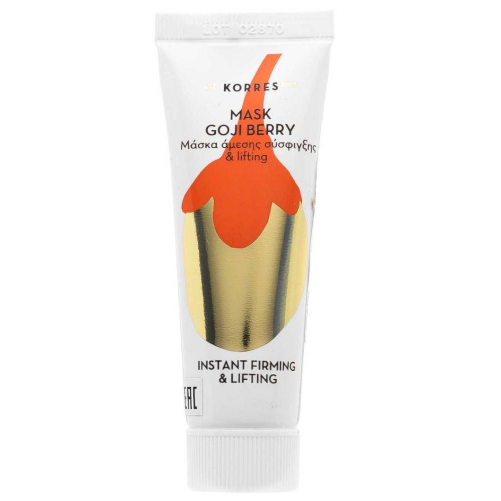 Korres Masker Goji Berry Instant Verstevigend en Liftend 18 ml