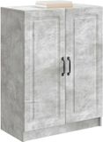 vidaXL Dressoir Betongrijs 66 x 34,5 x 87 cm Bewerkt hout