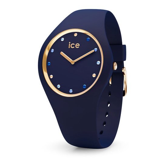 Ice-watch ICE Cosmos IW016301 - Horloge - Siliconen - Blauw - Ã˜ 34 mm