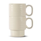 Sagaform Coffee & More tasse à café 2 pièces Beige