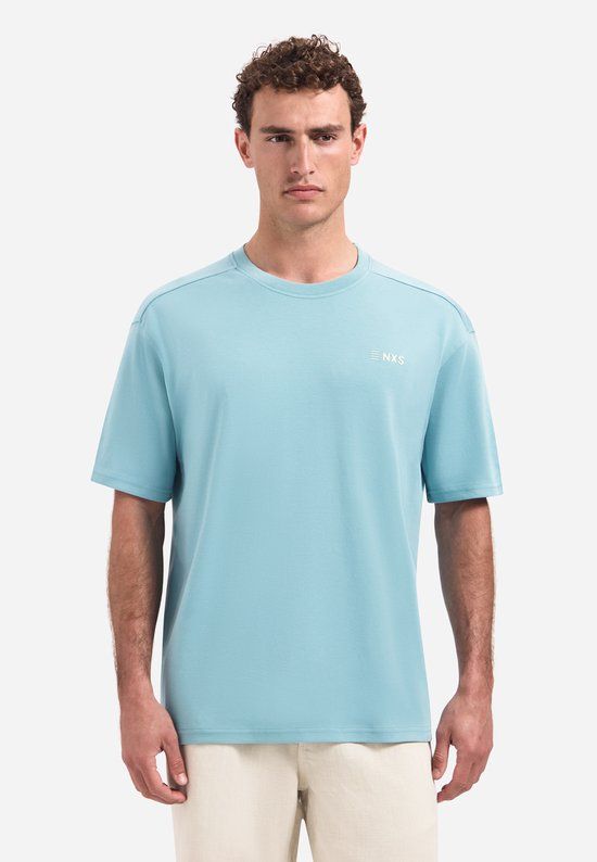 No Excess T-shirt met ronde hals, korte mouwen en print op de rug