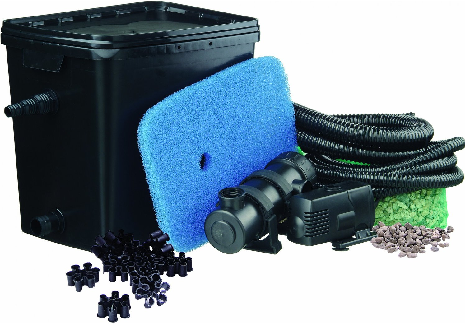 Ubbink - FiltraPure 4000 - Vijverfilter - Complete set zwart