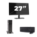 Atrust t176 USFF - Intel Atom x5-E8000 - 8Go RAM - 256Go SSD - Windows 11 + 1x 27 pouces Moniteur