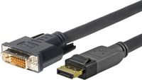 VivoLink 5.0m Displayport - DVI-D Zwart