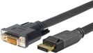 VivoLink 5.0m Displayport - DVI-D Zwart