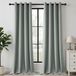 100% Blackout curtains in Sage green, Set of 2