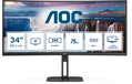 AOC V5 CU34V5C 34" WQHD Curved Monitor | USB-C | 100Hz