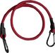 HP Autozubehör Bagagespin (Ø x l) 10 mm x 1.5 m Rood Met karabijnhaak