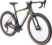 Rinos Sandman 4 Gravel Bike - Carbonframe - GRX400 20 Versnellingen - Hydraulische Schijfremmen - Zwart Groen 58