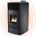 NEMAXX poêle à granulés P6 / P9 / P12, 3–13,6 kW, A+, jusqu'à 300 m³, télécommande et programmateur hebdomadaire