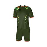 Gems Viper Voetbalset voor heren, legergroen/neonoranje/neongroen