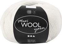 Creativ Company Wolgaren Off-white 125m 100g Katoen
