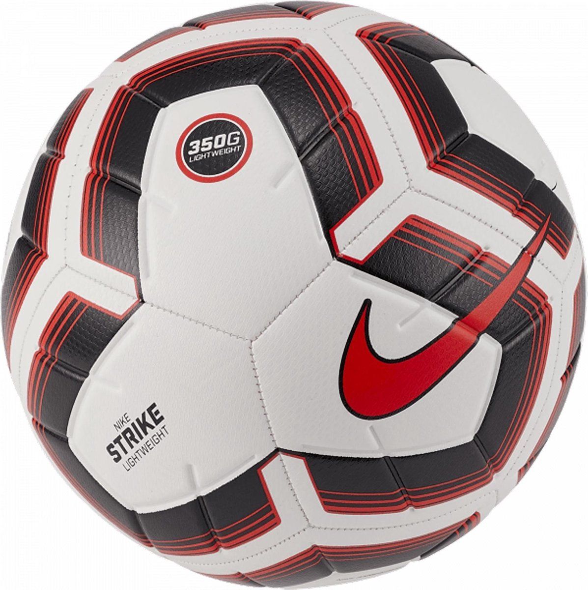 Nike Voetbal - wit/rood/zwart - 2022 - rubber - 0193154090048
