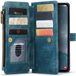 CaseMe C30 Samsung Galaxy A54 Hoesje Pasjeshouder Book Case Blauw