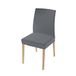 MB HOME BASIC Paar stoelhoezen Fashion Dark Grey One Size
