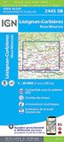 2445Sb Série Bleue Lézignan-Corbières / Rieux-Minervois Kaartendeck