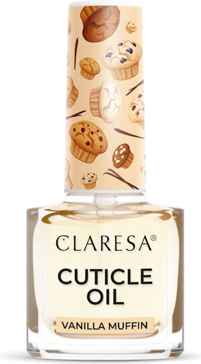 Claresa Cuticle Oil – Nagelriem Olie Vanilla Muffin 5ml.