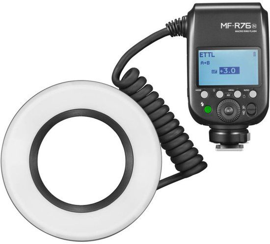 Godox MF-R76N TTL Macro Ring Flash - Nikon