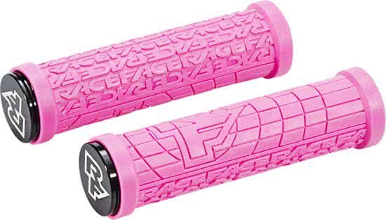 Race Face Grippler handvatten roze Lengte 33mm