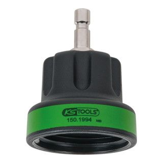 KS Tools koelsysteem bajonet adapter, #22, IG M45x3, mosgroen