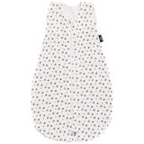 Träumeland Zomerslaapzak LIEBMICH uit Tencel, design wit met grijze sterren, maat 70 cm, meerkleurig