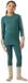 Helly Hansen Lifa Merino Midweight Lange Mouwen Basislaagset Kinderen Opal Green 134