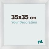 Your Decoration Cadre photo 35x35 cm MDF Argent Mat Pisa