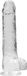 Shots RealRock Realistische Dildo met Ballen - 25,4 cm transparent