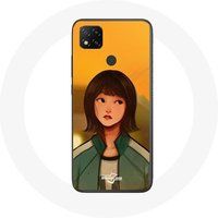 Maniacase Hoesje voor Xiaomi Redmi 9C Inktvis Spel Ji Yeong Nummer 240