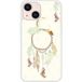 Apple Siliconen hoesje compatibel met iPhone 13 Mini Dreamcatcher Grijs