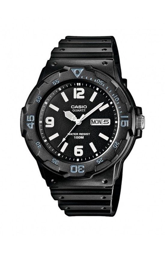 Casio Collection MRW-200H-1B2VEG Horloge - Kunststof - Zwart - Ø 43 mm