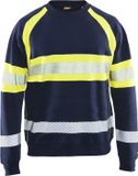 Blåkläder Sweater High Vis 3359-1158 - Marine/High Vis Geel - 4XL