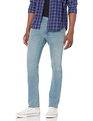 Amazon Essentials Men's Slim-Fit Jean - Vintage Light Blue - 28W / 32L