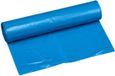 Papstar 25x stuks afvalzakken/vuilniszakken - 120 liter - blauw - containerzakken