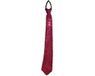 Funny Fashion Carnaval verkleed stropdas met glitter pailletten - roze - polyester - heren/dames