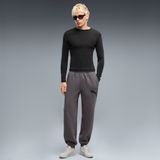 PUMA Sport Relaxed Street Graphic Fleece sweatpant voor Heren, Grijs, Maat S