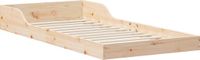 vidaXL Bedframe Naturel Massief grenenhout 100 x 220 cm