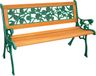 Banc en fonte en bois assise, modèle Rosen