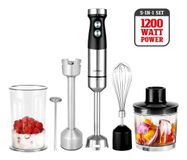 Gastroback 40972 Staafmixer 1200W Zwart/Roestvrijstaal
