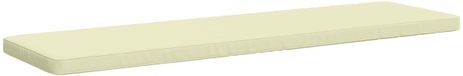 vidaXL - 1-delig - Coussin de banc - VUGHT - 100% - Polyester - Crème