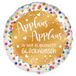 Hoogwaardige Riethmüller Hoogwaardige folieballon, met confetti van GER verpakt, 45 cm, geschikt voor helium, party, decoratie, reuzenballon