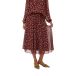 Vero Moda Ihannah Jupe Mi-longue Violet S Femme