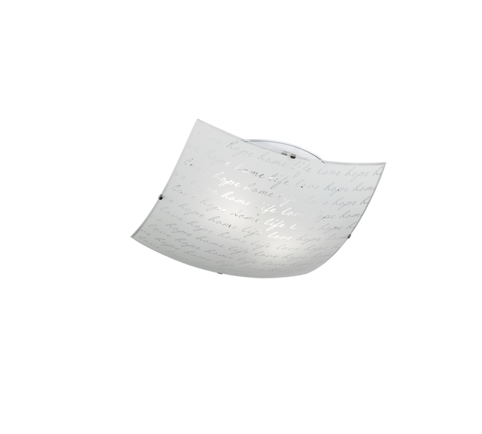 Trio Signa Plafondlamp - Wit - E27 - 40cm
