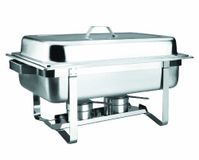 Lacor Bain Marie Chafing Dish Gn 1/1 met roestvrijstalen deksel