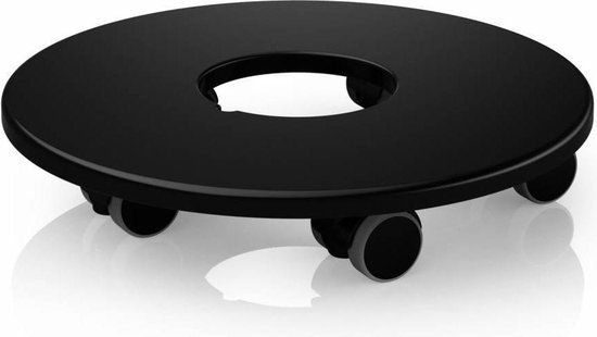 Lechuza Plantenroller voor CLASSICO 50 | QUADRO 50 | CANTO 40 | CUBE 40 | CURSIVO 40 - Zwart