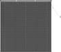 vidaXL Venetiaanse jaloezie Zilvergrijs 150 x 140 cm 25 mm PVC