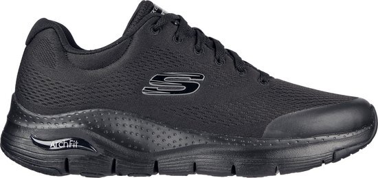 SKECHERS Arch Fit Heren Sneakers - Black/Black - Maat 44